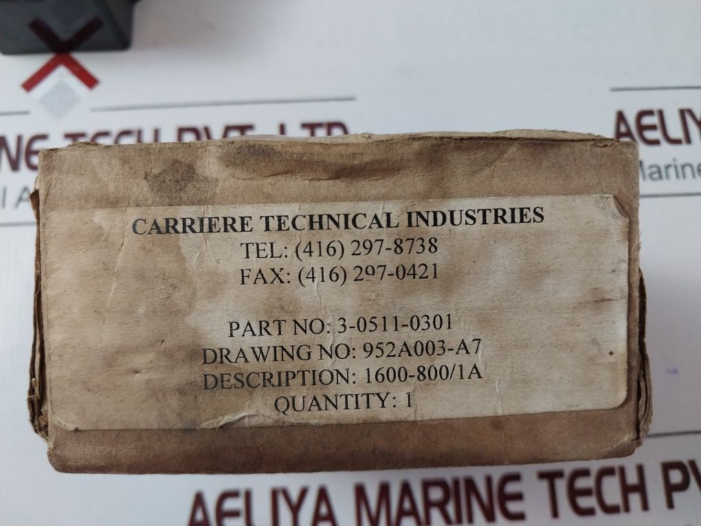 Carriere 3-0511-0301 1600-800/1A