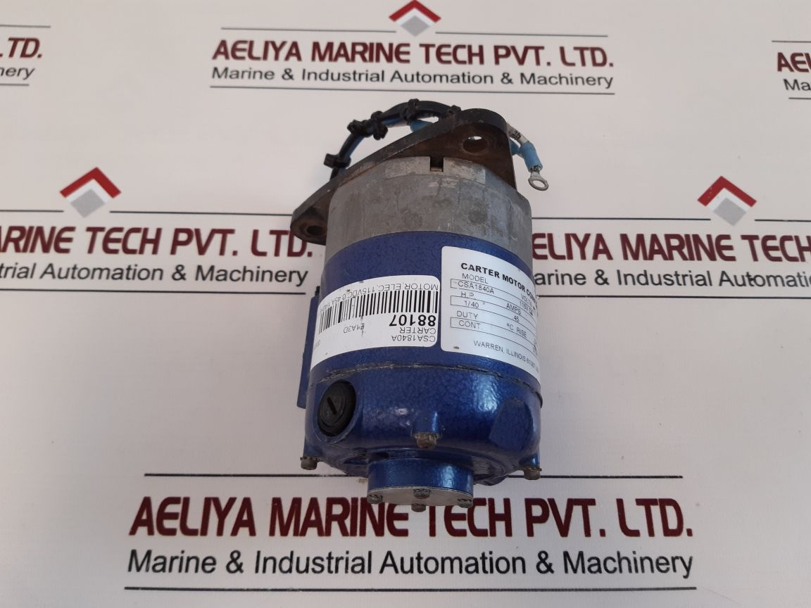 Carter Csa1840A Motor
