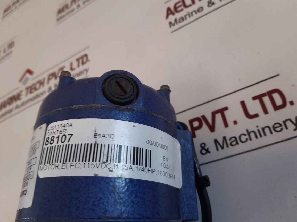 Carter Csa1840A Motor
