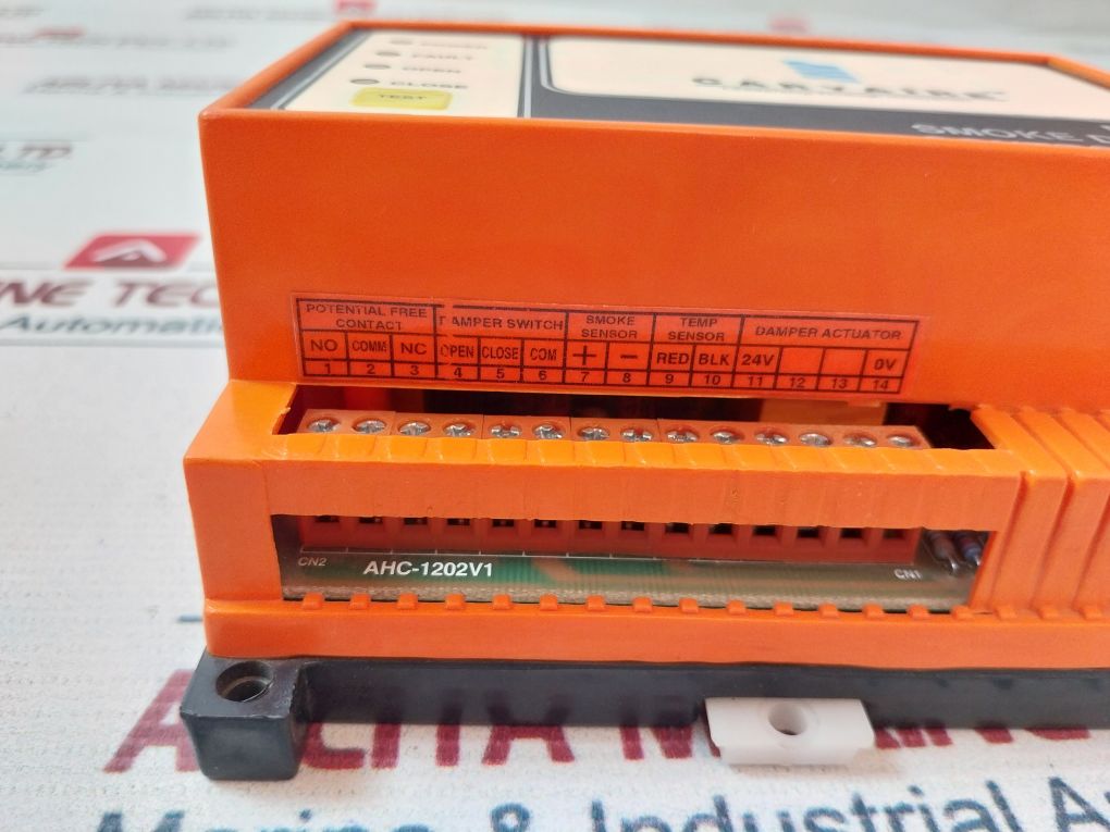 Caryaire Ahc-1202V1 Fire & Smoke Damper Control Panel 24V