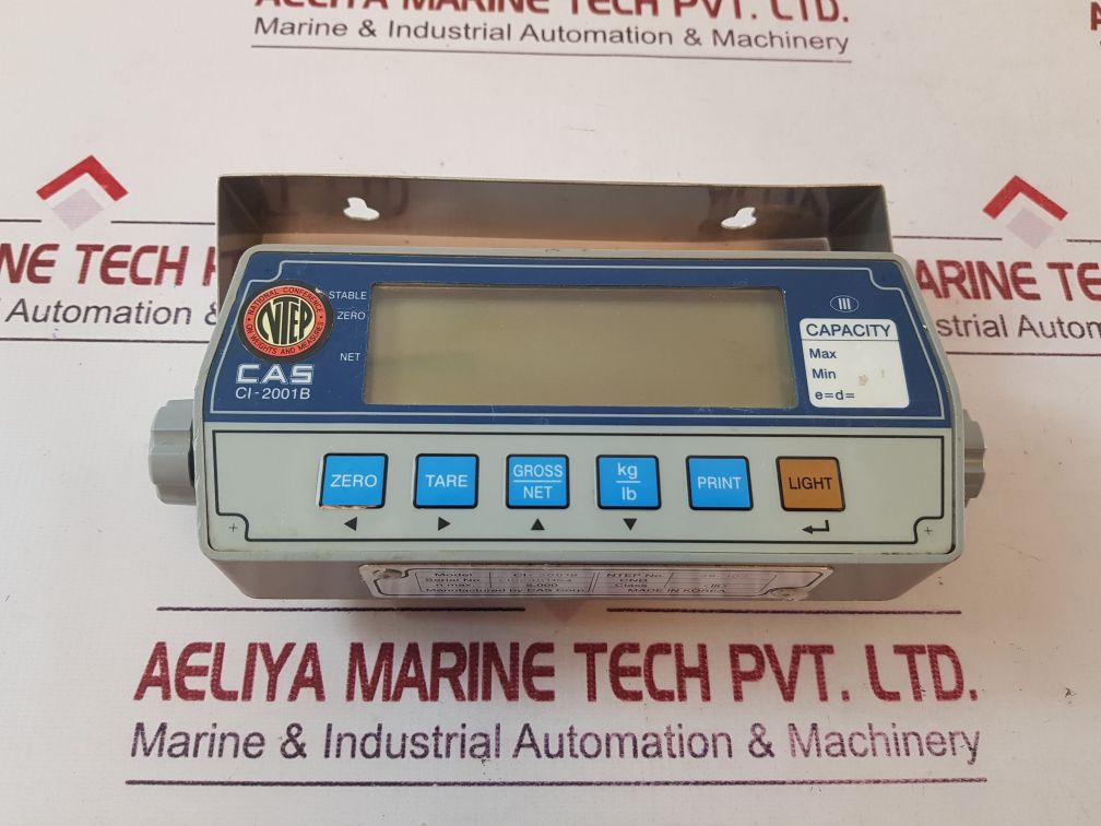 Cas ci-2001b indicator with bright lcd display