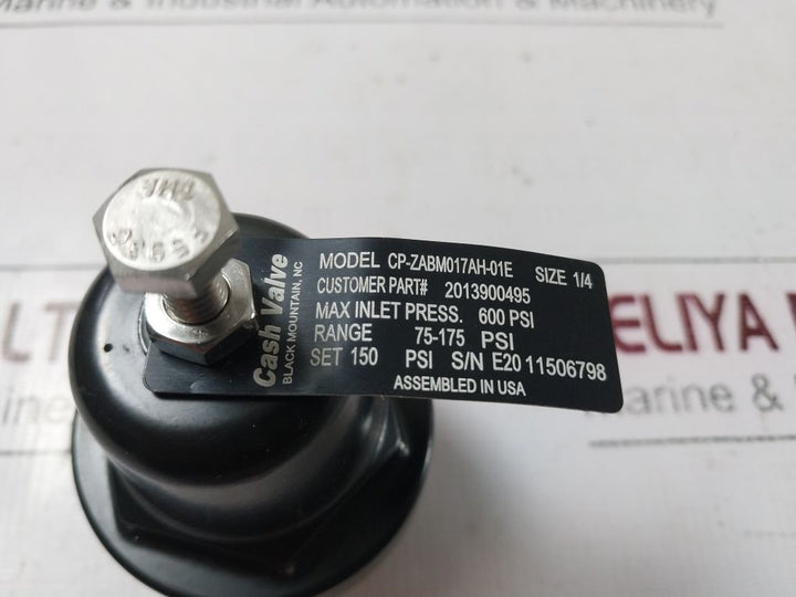 Cash Valve Cp-zabm017Ah-01E Differential Pilot Valve