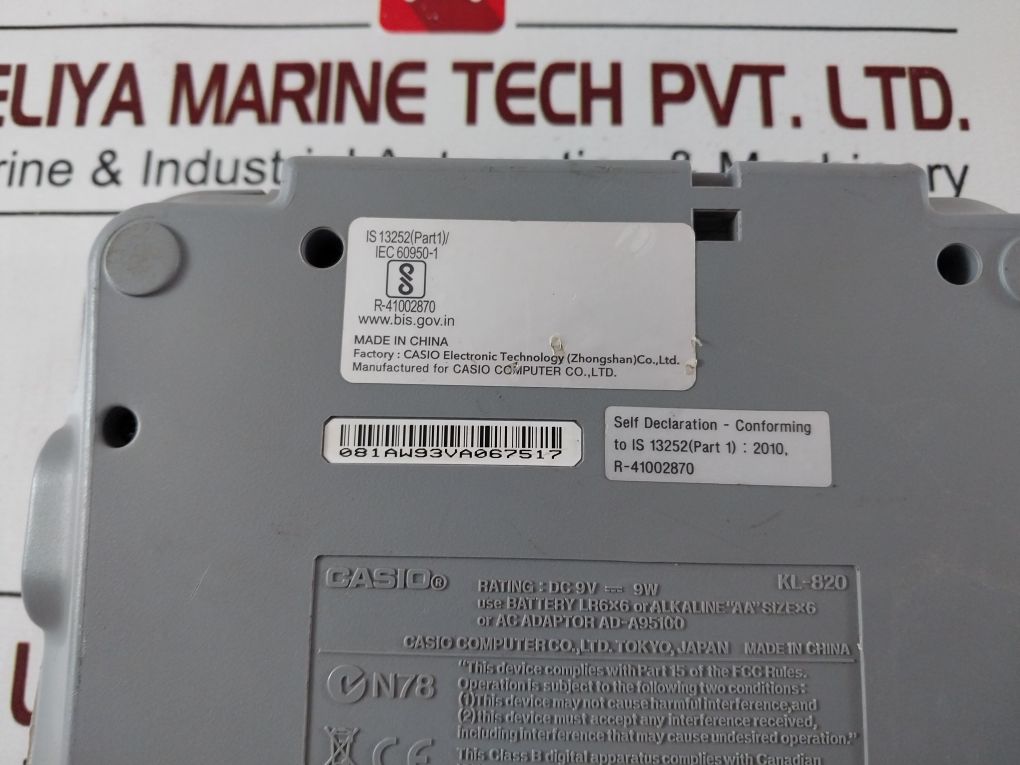 Casio Label It Kl-820 Printer