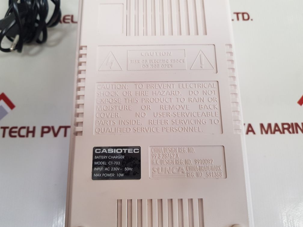 Casiotec Ct-703 Universal Battery Charger