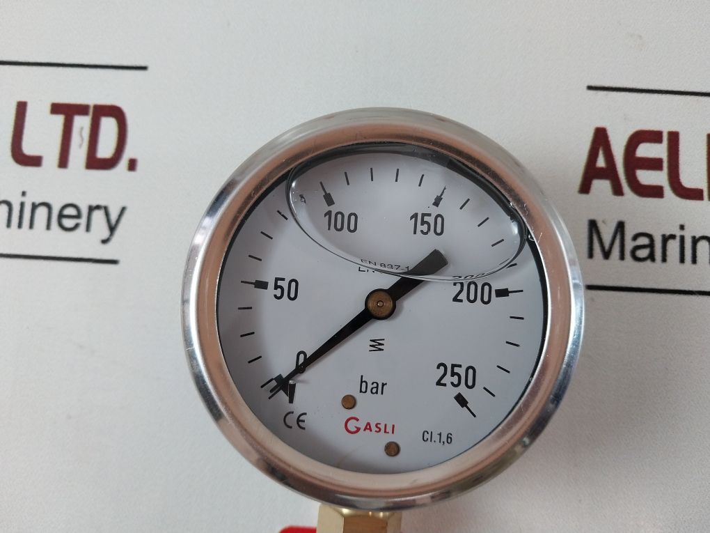 Huisman Casli En 837-1 Pressure Gauge 2001001 0-250 Bar