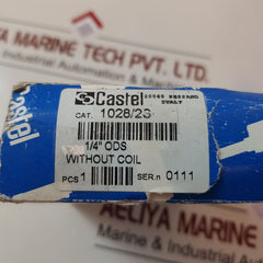 Castel 1028/2S Valve 1/4” Ods Without Coil 1028/2
