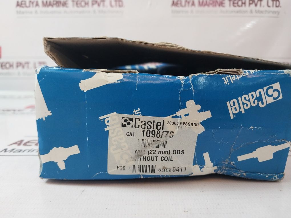 Castel 1098/7 Solenoid Valve Ps 45 Bar
