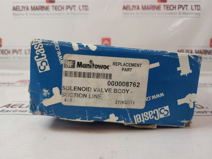 Castel 1098/7 Solenoid Valve Ps 45 Bar