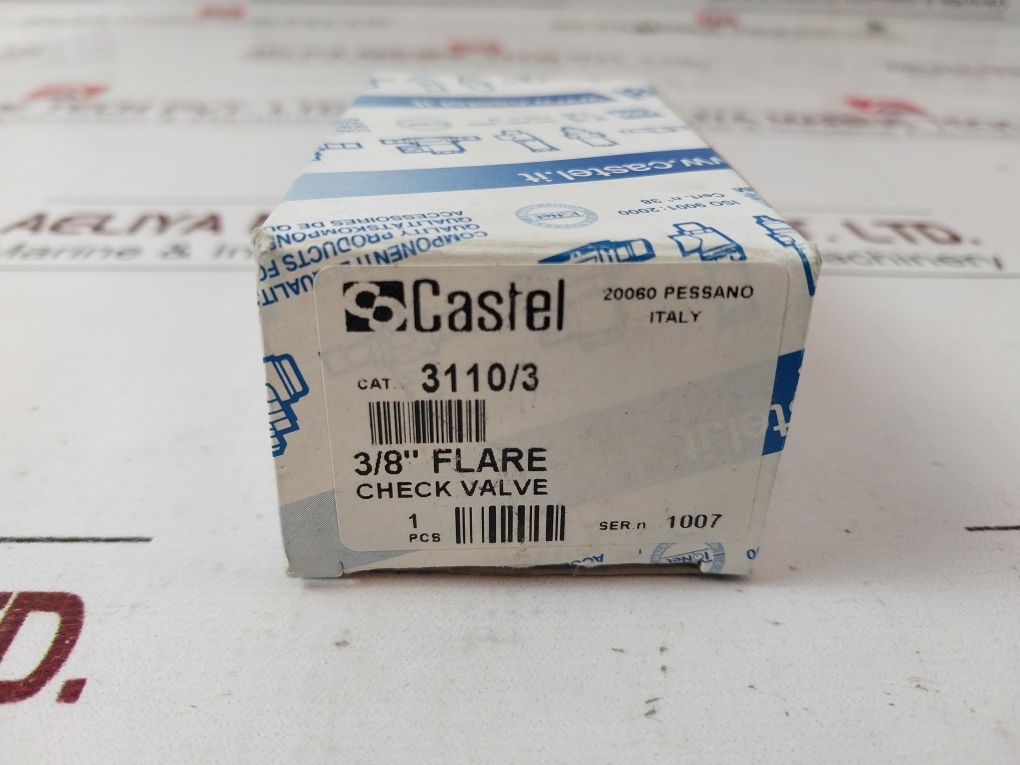 Castel 3110/3 Check Valve