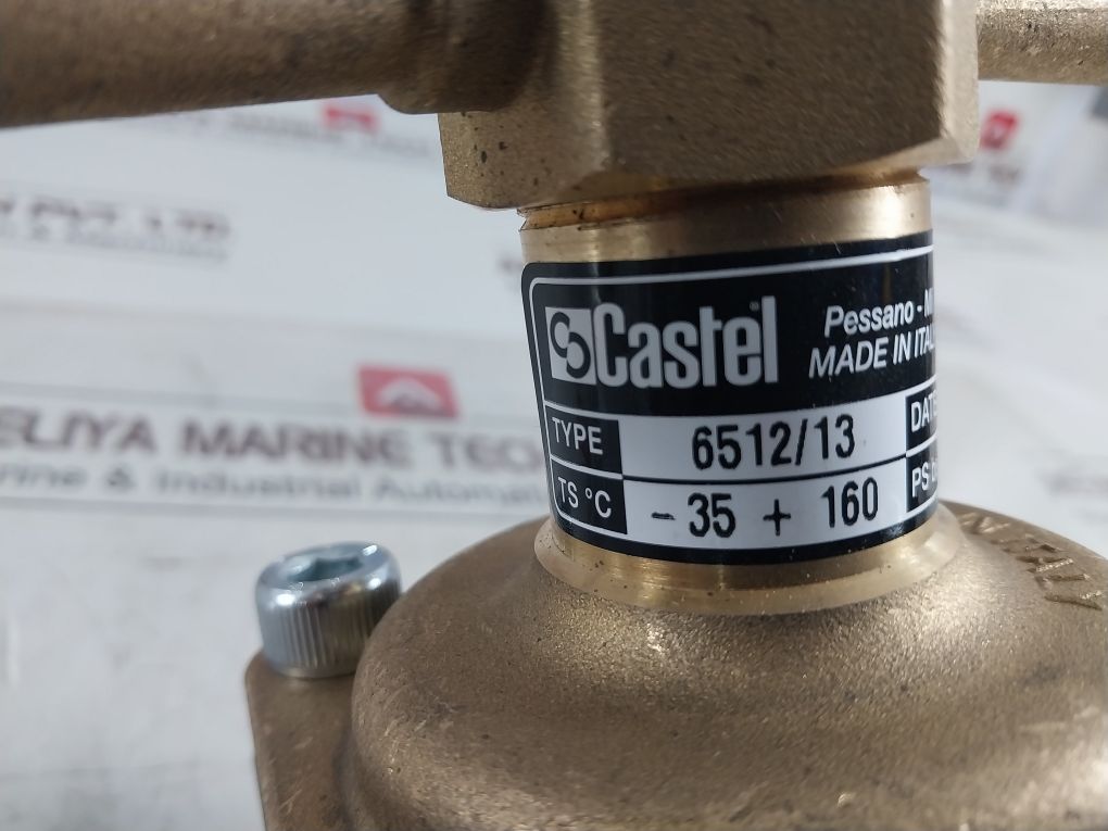 Castel 6512/13 1.5/8”Ods Globe Valve