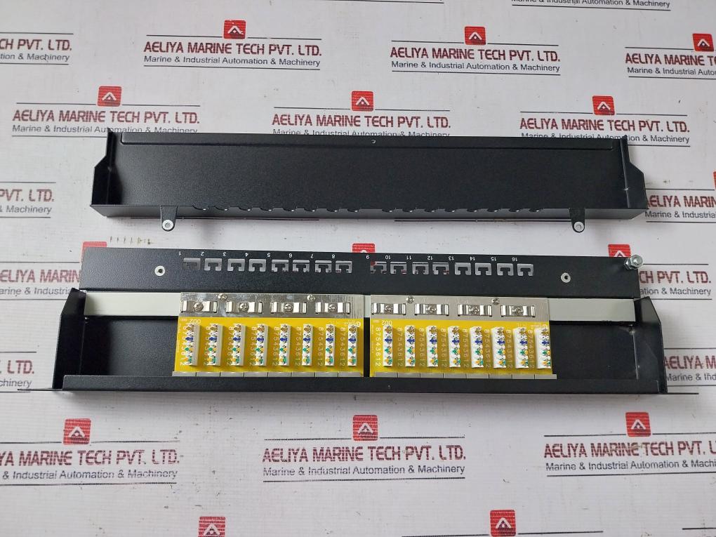 Cat 6 Full Shielded Patch Panel 16 Ports