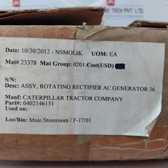 Caterpillar 0445-12-1-09 Generator Rotating Rectifier Assembly