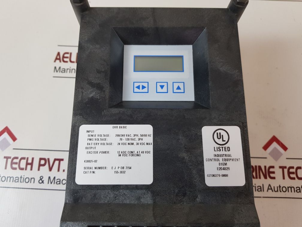 Caterpillar 155-3832 Voltage Regulator 50/60 Hz