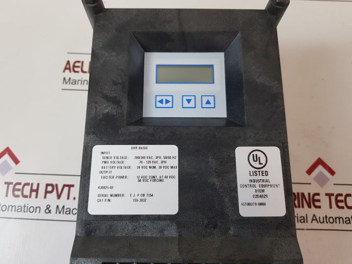 Caterpillar 155-3832 Voltage Regulator 50/60 Hz