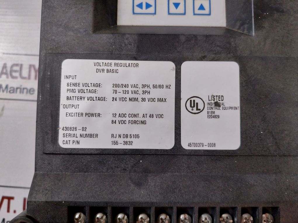 Caterpillar 155-3832 Digital Voltage Regulator