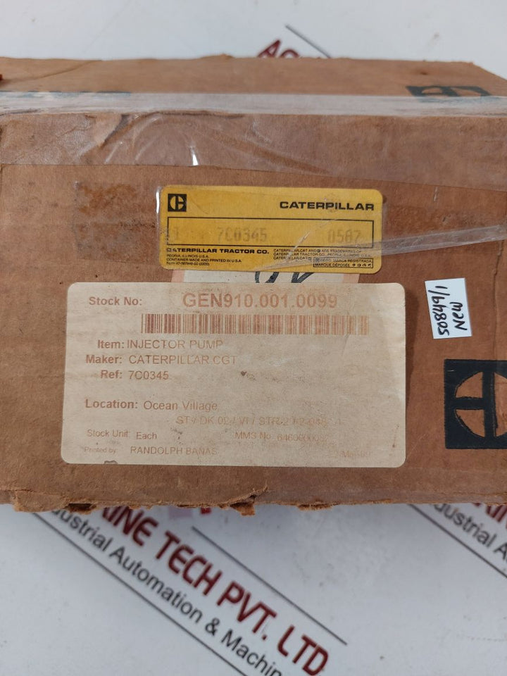 Caterpillar 7C0345 Injector Pump