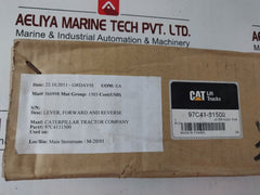 Caterpillar 97C41-31500 Forward And Reverse Lever
