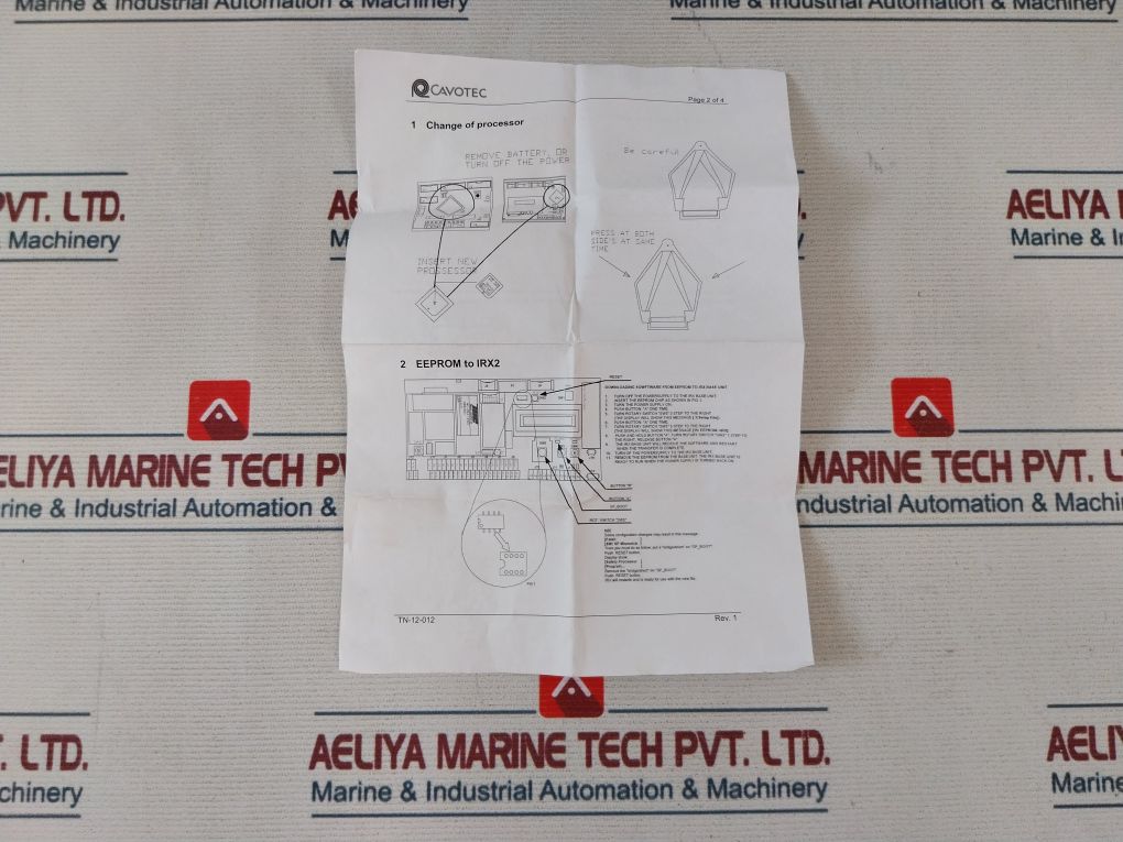 Cavotec M5-1080-3600 Charger(Without Battery) Set