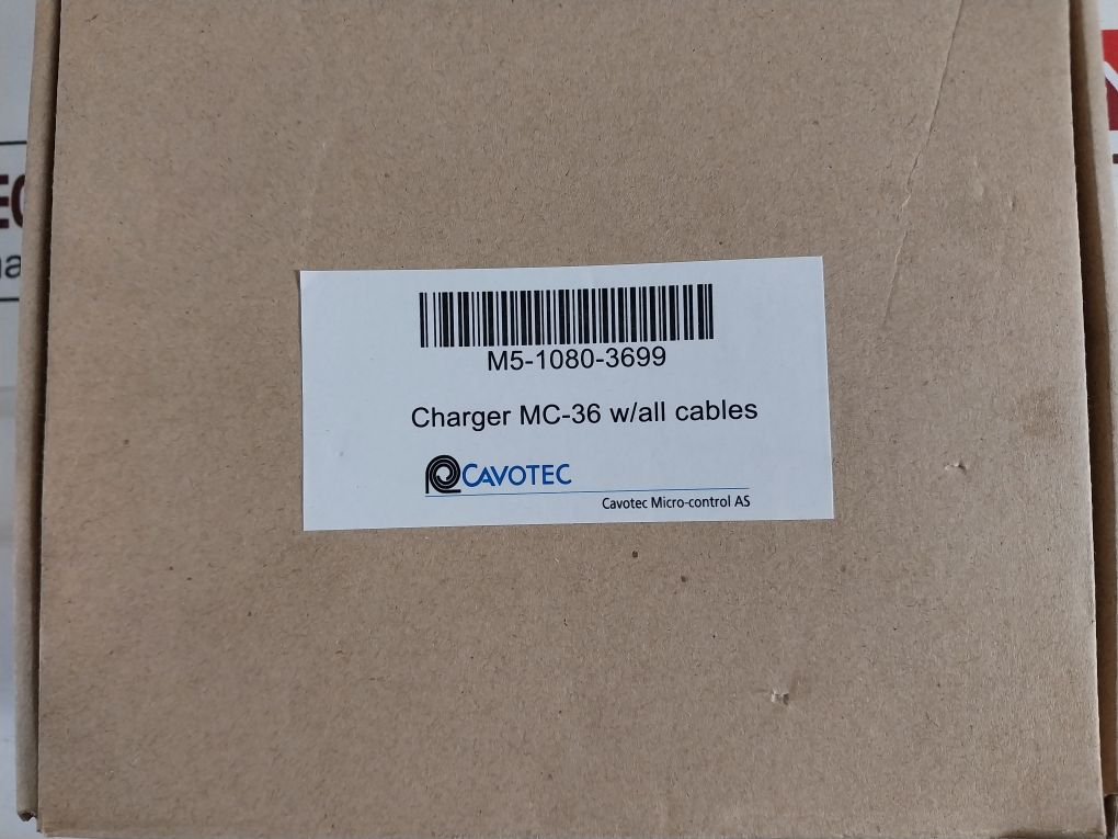 Cavotec M5-1080-3699 Charger Mc-36 W/All Cables