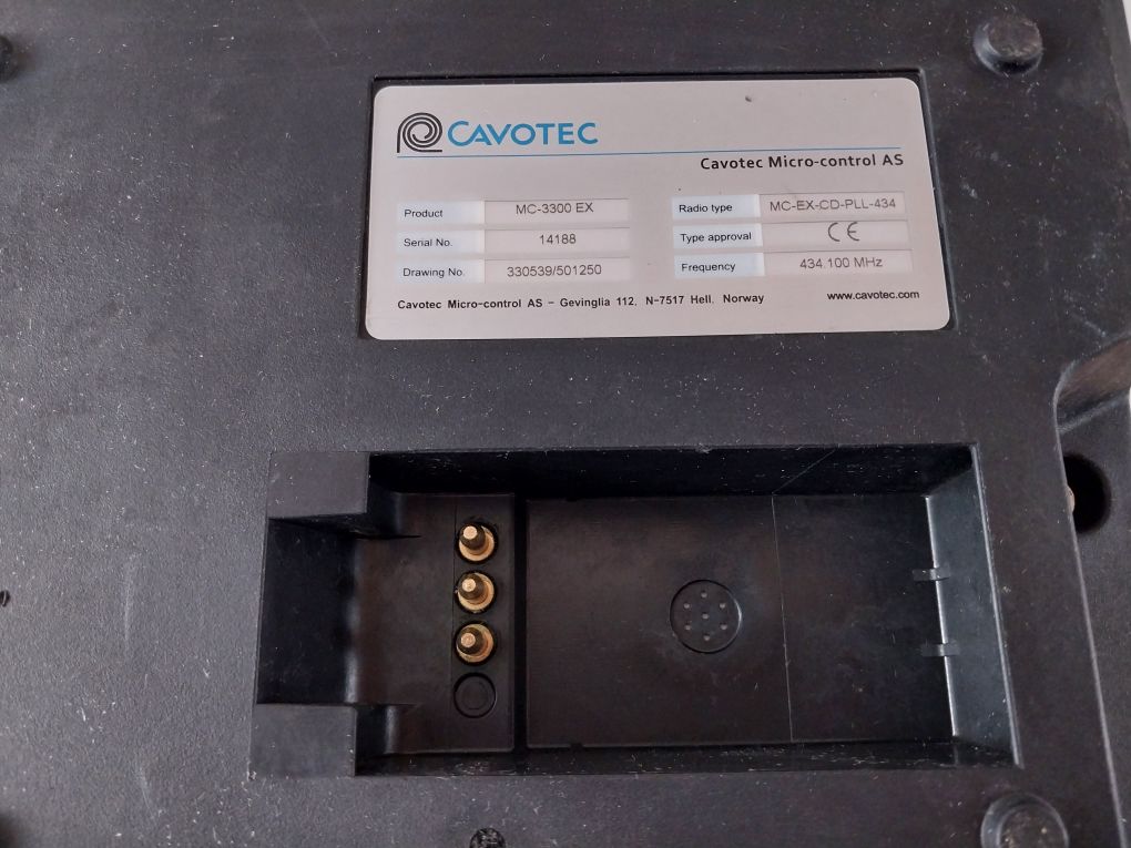 Cavotec Mc-ex-cd-pll-434 Remote Control -30°C To +60°C