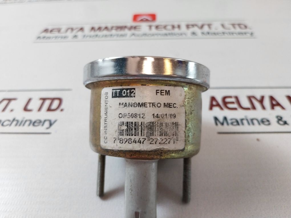 Cc Instrumentos 0-7 Kg/Cm2 Mechanical Pressure Gauge