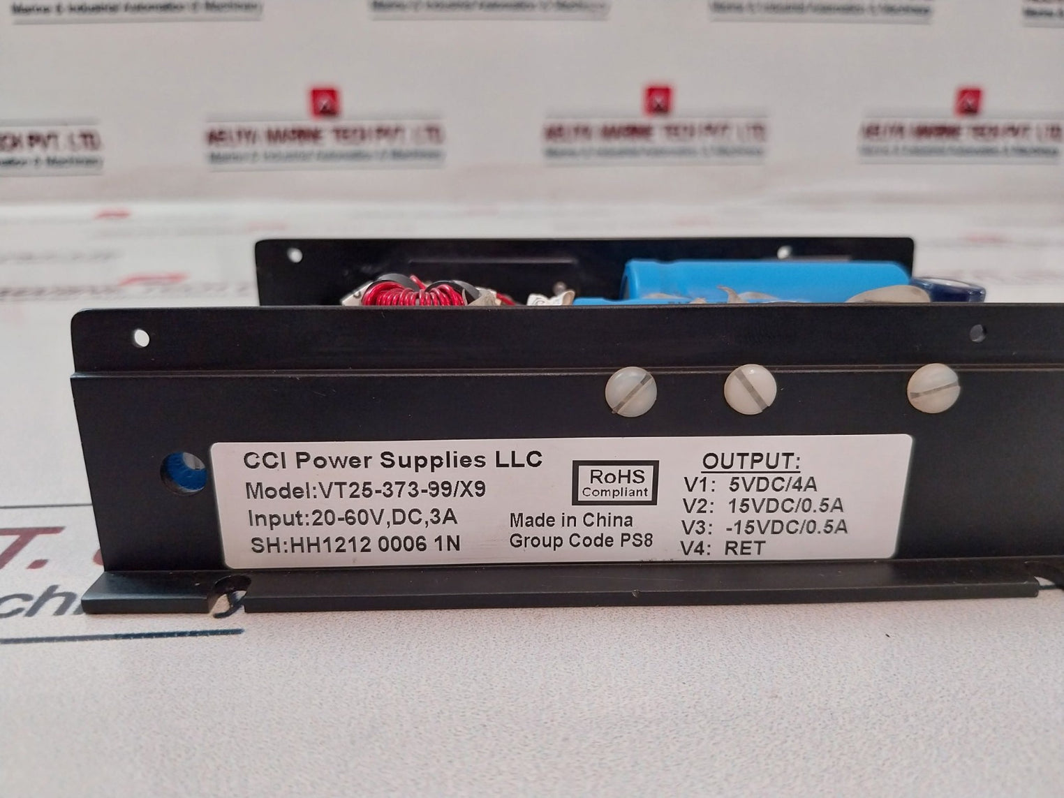 Cci Power Supplies Vt25-373-99/X9 Power Supplies