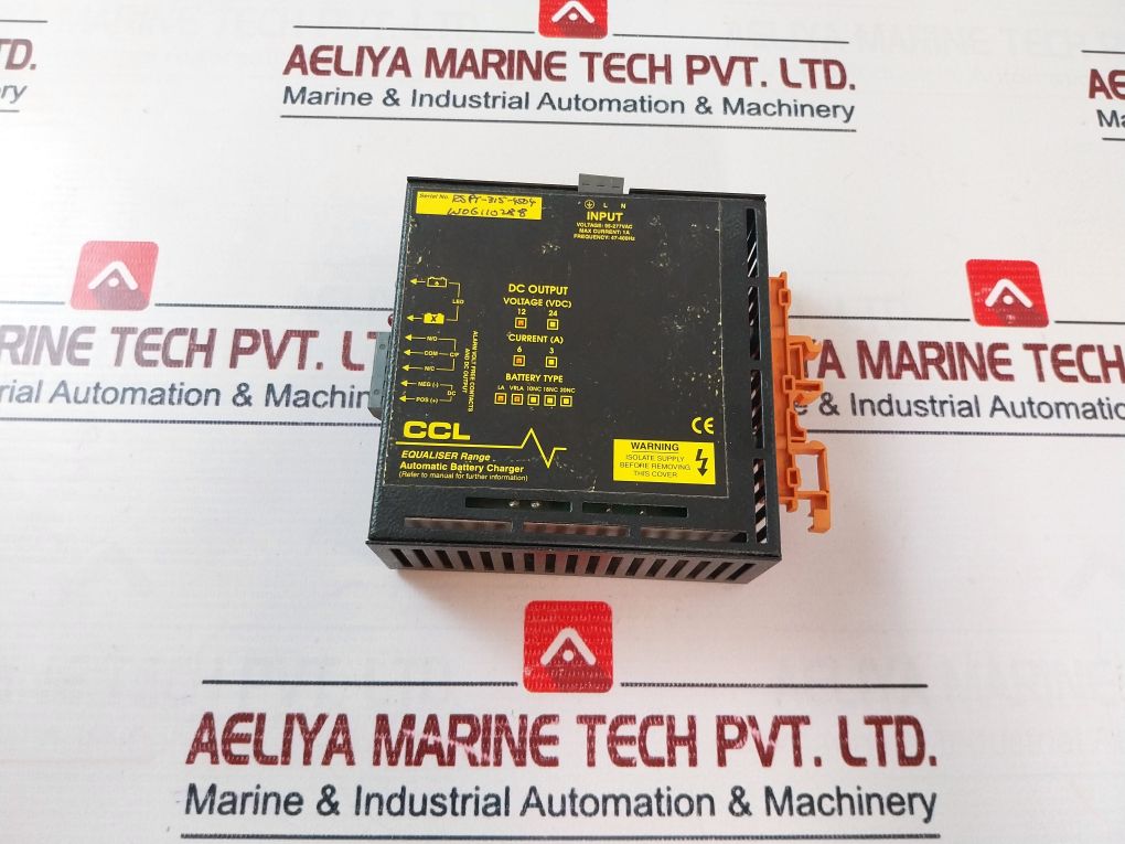 Ccl Equaliser Range Automatic Battery Charger 95-277 Vac 6A