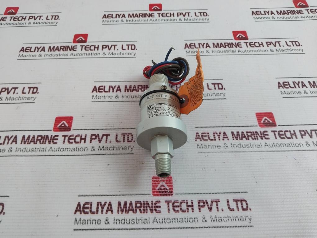Ccs 611G8005 Pressure Switch 1000 Psig (69 Bar)