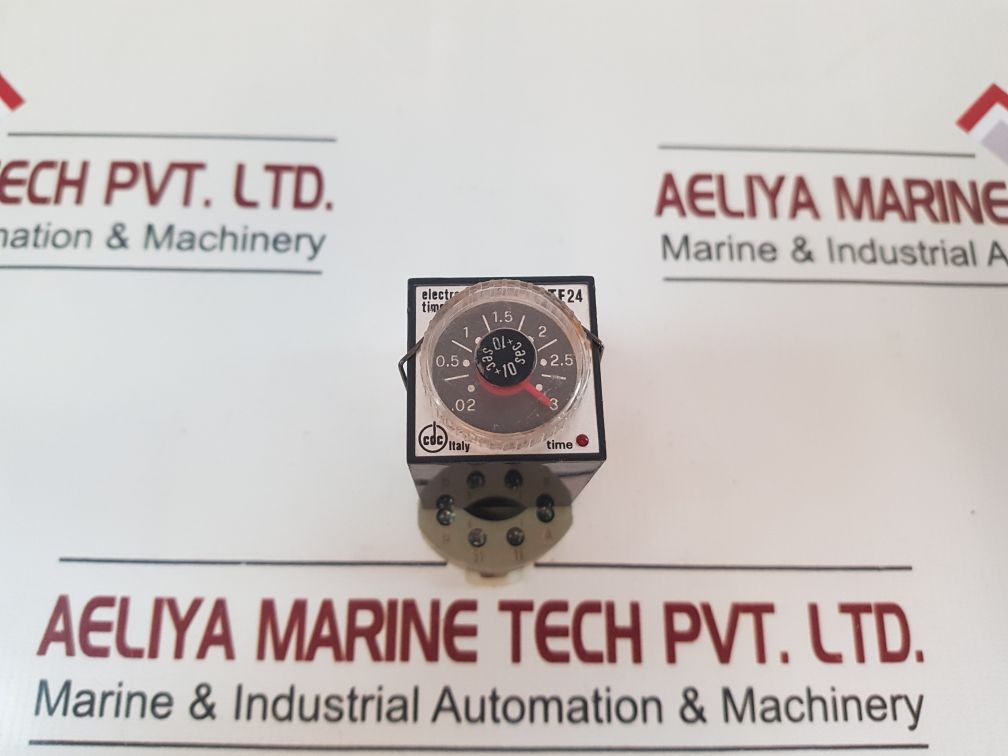 Cdc Tf24 Timing Relay With Base .02 To 3