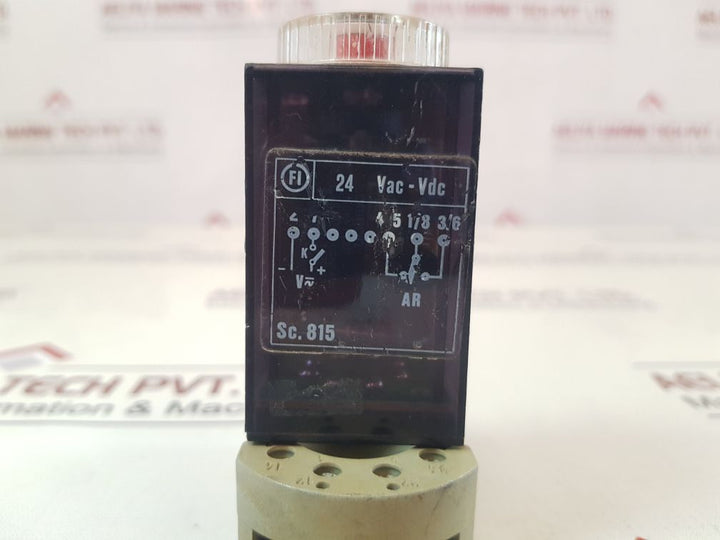 Cdc Tf24 Timing Relay With Base .02 To 3