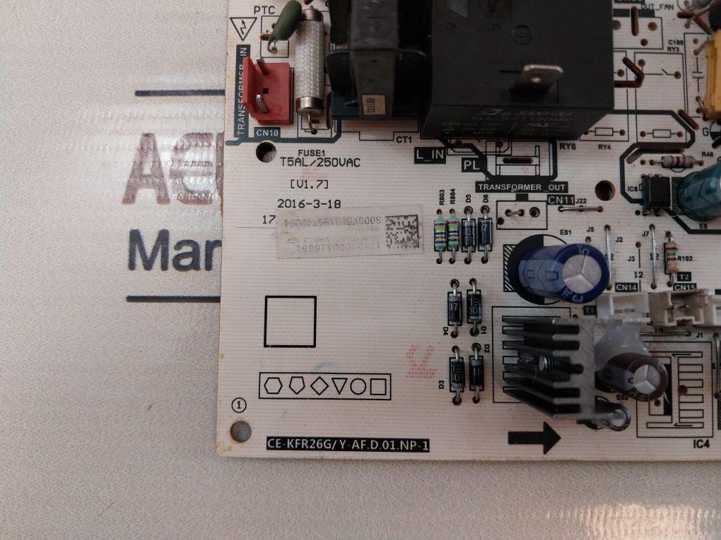 Ce-kfr26G/Y-af.D.01.Np-1 Pcb