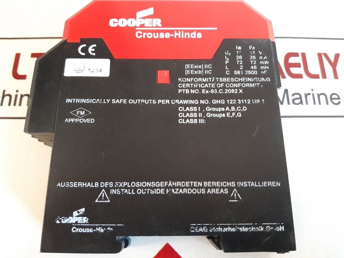 Ceag 1/942 Switch Amplifier Ghg 122 Sa2