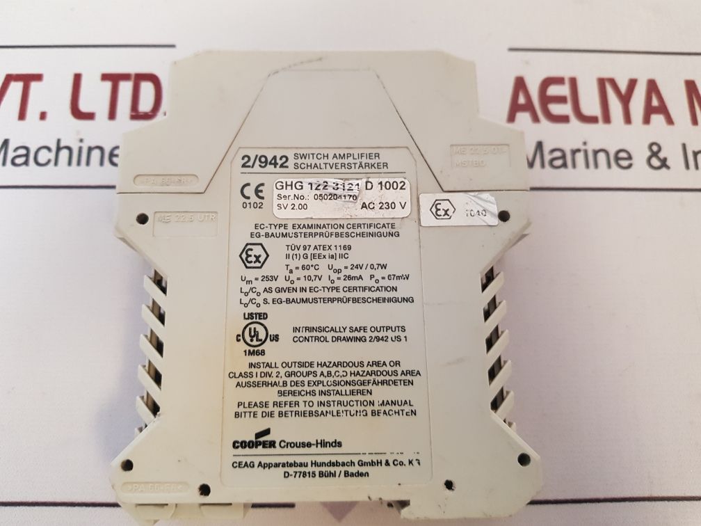 Ceag 2/942 Switch Amplifier