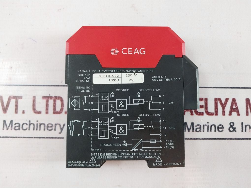 Ceag Ci 1/942-1 Switch Amplifier 230 Vac – Aeliya Marine Tech