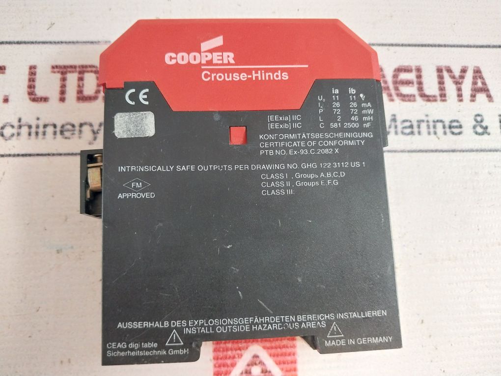 Ceag Ci 1/942 Switch Amplifier 230 V Ac