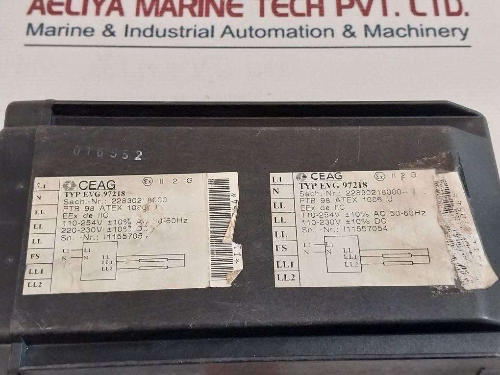 Ceag Evg 97218 Electronic Ballast 50-60Hz