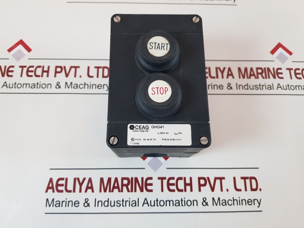 Ceag Ghg41 Start Stop Push Button