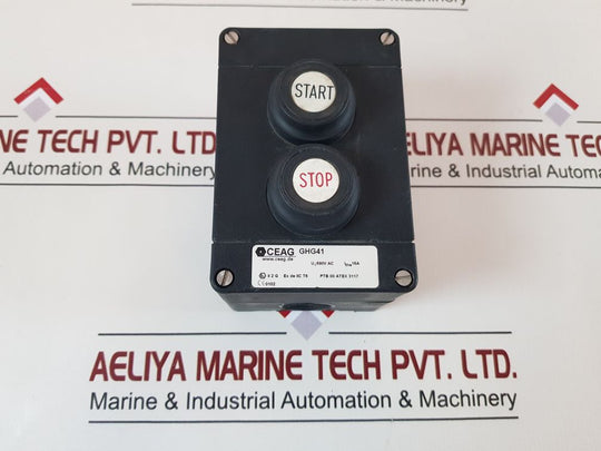 Ceag Ghg41 Start Stop Push Button