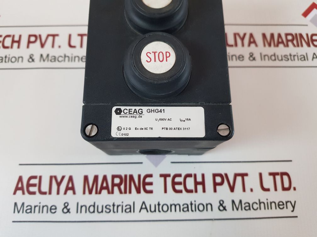 Ceag Ghg41 Start Stop Push Button