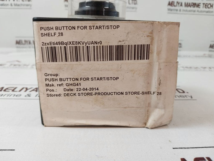 Ceag Ghg41 Start Stop Push Button