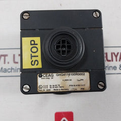 Ceag Ghg4118100R0002 Control Station/Emergency Stop Switch