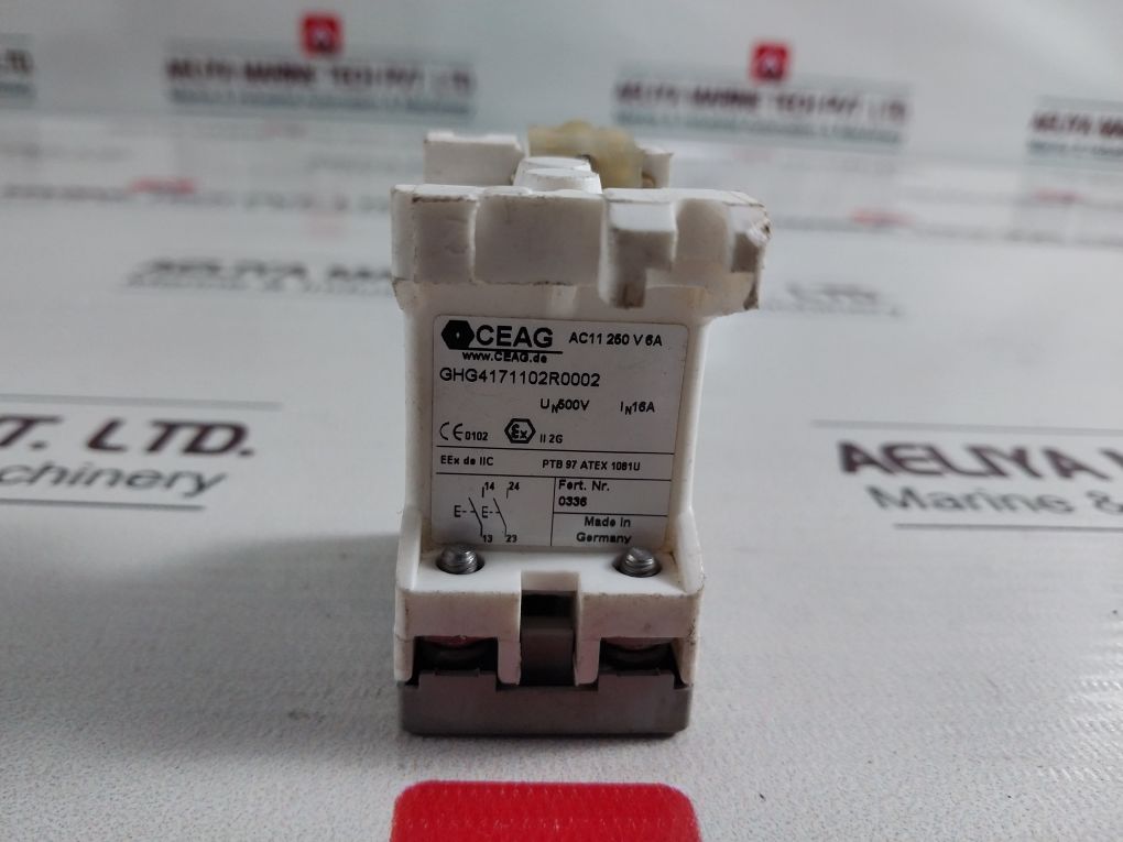 Ceag Crouse-hinds Ghg4171102R0002 Push Button