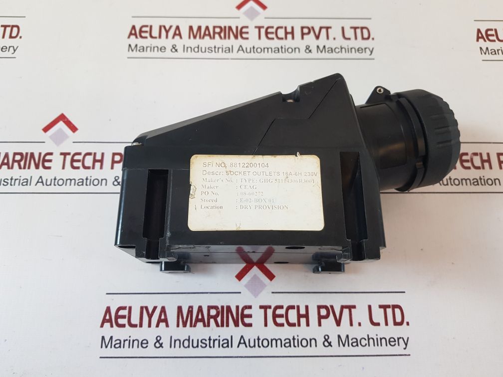 Ceag Ghg5114306R3001 Socket Outlets 16A-6H 230V