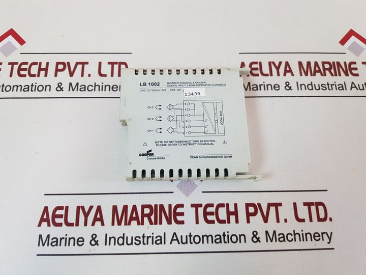 Ceag Lb 1002 Digital Input Module