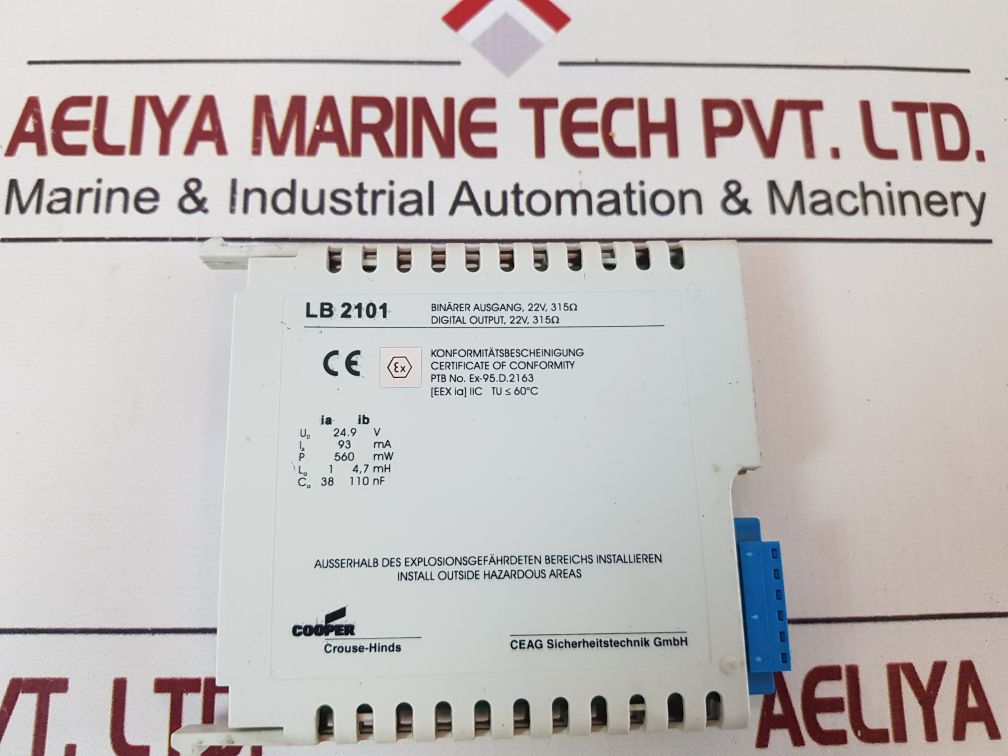 Ceag Lb 2101 Digital Output Module