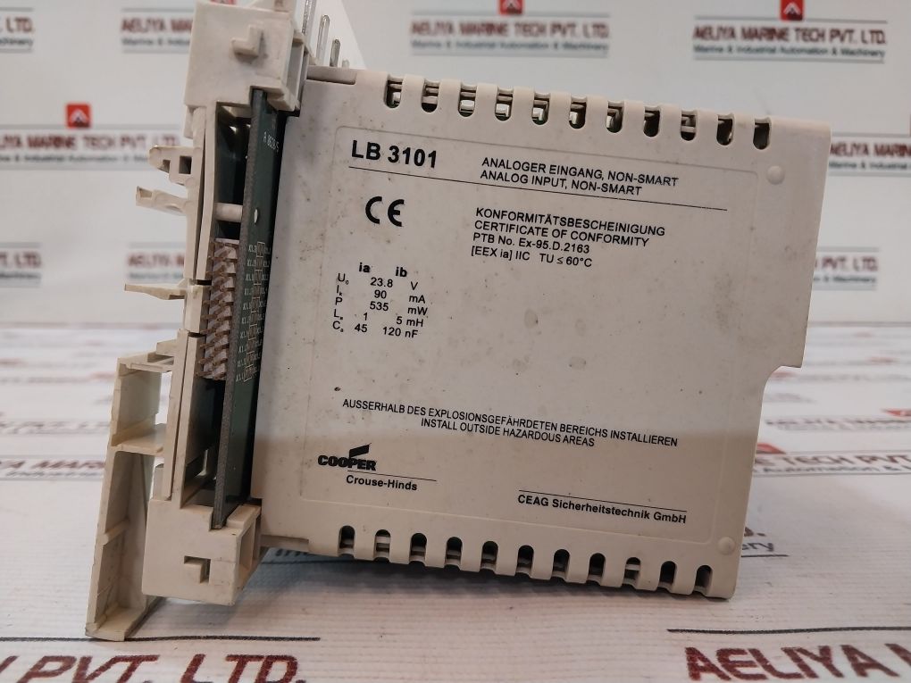 Ceag Lb 3101 Non-smart Analog Input Power Supply Module 23.8V