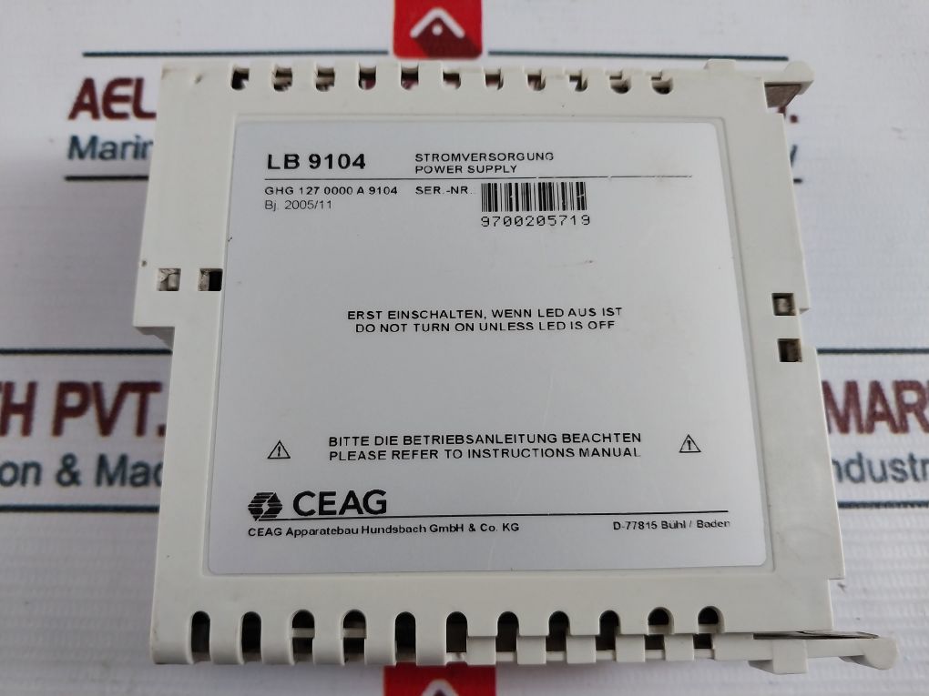 Ceag Lb 9104 Power Supply