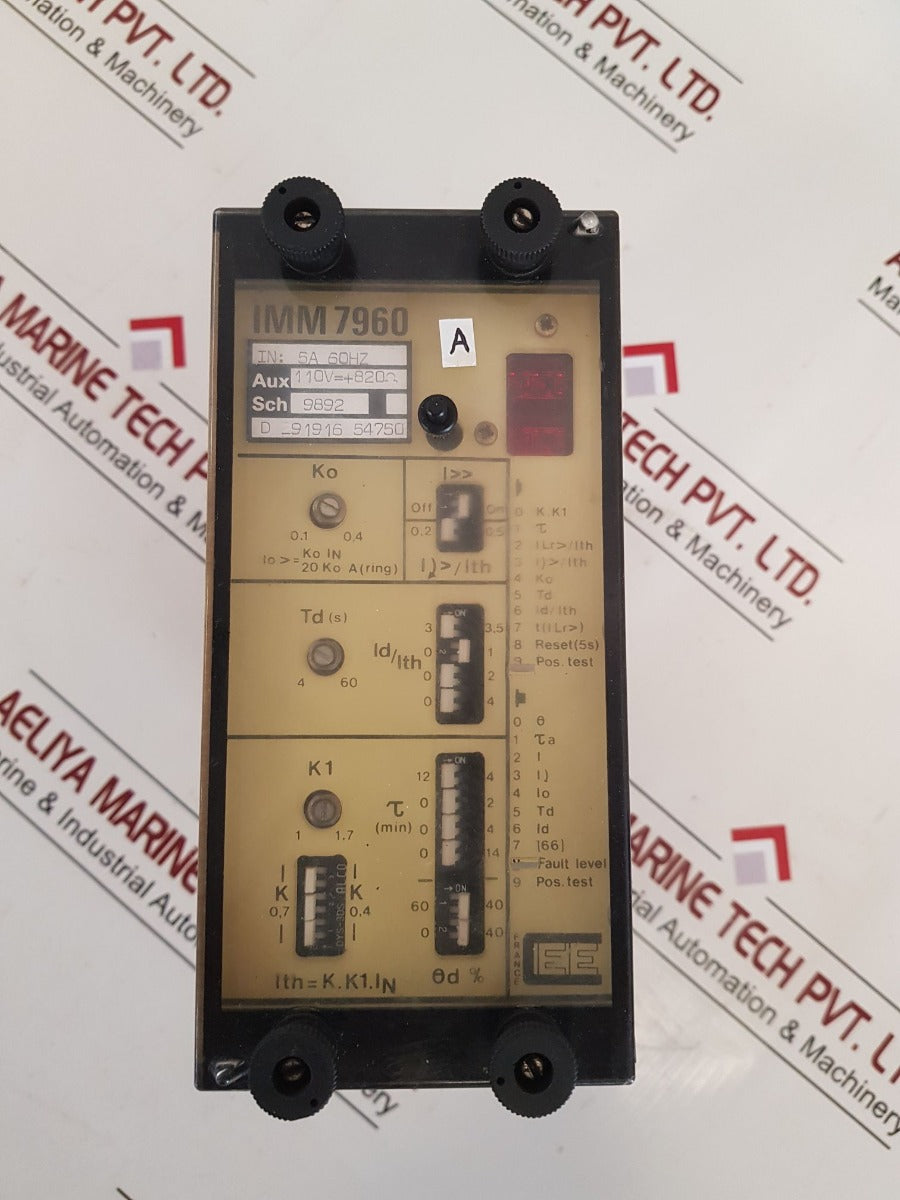 Cee Imm 7960 Protection Relay