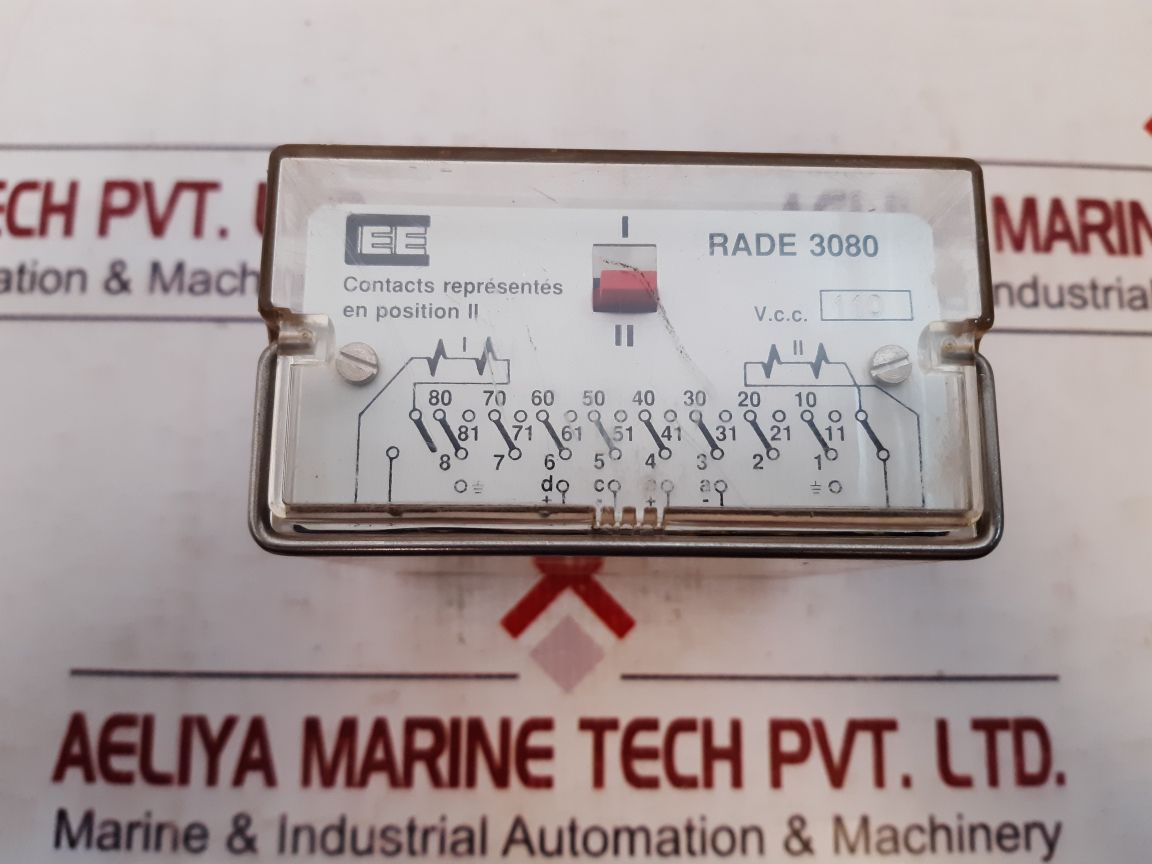 Cee Rade 3080 Auxiliary Relay