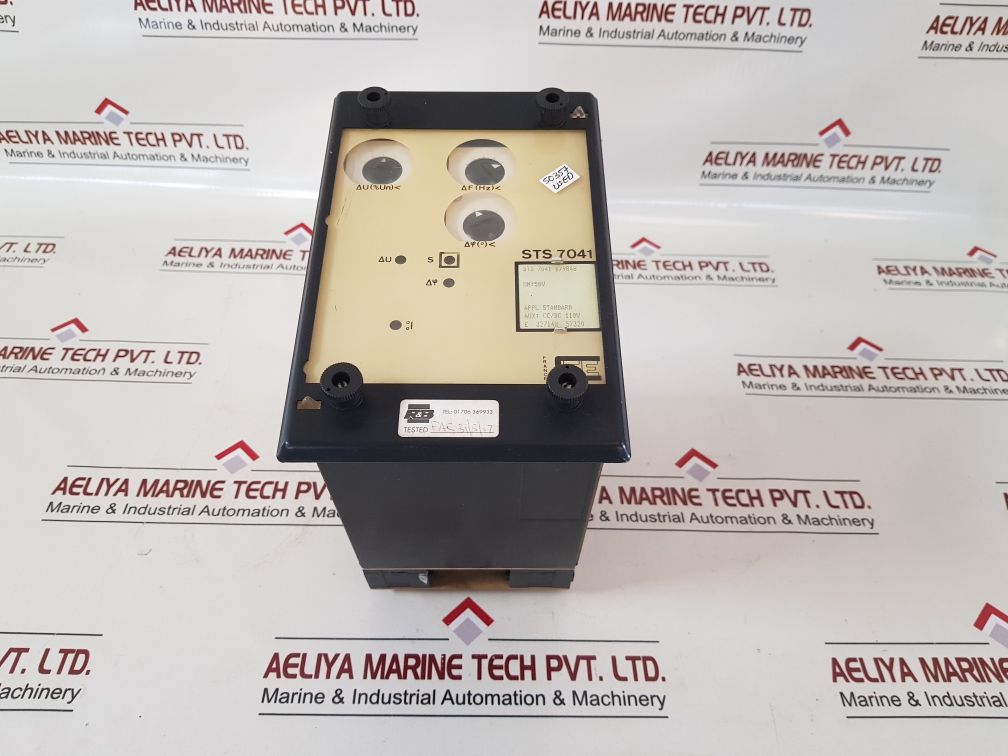 Cee Sts7041 Check Synchronizing Relay Sts 7041 B/9848
